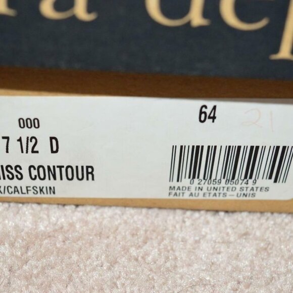 P.W.MINOR MISS CONTOUR Black Shoes - Picture 6 of 8